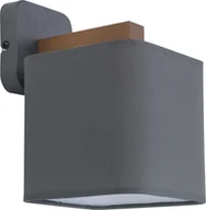Lampy ścienne - TK Lighting Kinkiet Tora Graphite 4164 nowoczesna oprawa w kolorze grafitowym 4164 - miniaturka - grafika 1