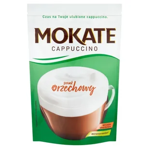 Mokate CAPPUCCINO O SMAKU ORZECHOWYM 110G zakupy dla domu i biura 3200726 - Kawa - miniaturka - grafika 1