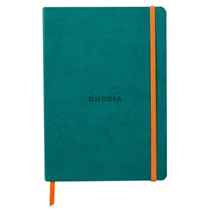 Notatnik Rhodia A5, miękka oprawa, linie, Peacock - Notesy i bloczki - miniaturka - grafika 1