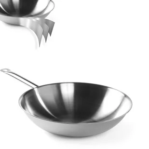 Hendi Patelnia Wok 839003 - Wyposażenie lokali gastronomicznych - miniaturka - grafika 3