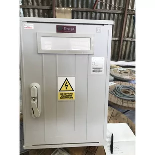 Szafka pomiarowa słupowa PS-Rs - 58x40x25cm - rozłącznik RBK-00 max 160A - Inne akcesoria elektryczne - miniaturka - grafika 1