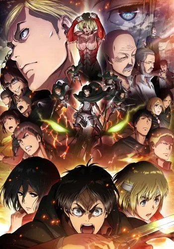 Plakat Anime Attack on Titan aot_077 A1+ (custom)