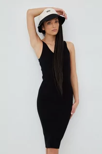 Sukienki - Vero Moda sukienka kolor czarny mini dopasowana - grafika 1