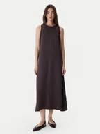 Sukienki - Marella Sukienka letnia Uguale 2615221011 Brązowy Regular Fit - miniaturka - grafika 1