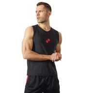 Koszulki sportowe męskie - Męska koszulka treningowa bez rękawów Olimp - Men's Sleevless-XXL - miniaturka - grafika 1
