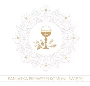 zbiorowe Opracowanie Pamiątka Pierwszej Komunii Świętej - Albumy fotograficzne - miniaturka - grafika 1