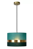 Lampy sufitowe - Lucide Extravaganza Tusse 10409/01/33 lampa wisząca zwis 1x40W E27 zielona - miniaturka - grafika 1