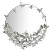 Lustra - Lustro ścienne w kolorze srebra Mauro Ferretti Round Silver, ø 91 cm - miniaturka - grafika 1