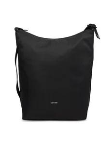 Calvin Klein Torba Ck Ease Hobo Tote K50K512893 Czarny - Torby męskie - miniaturka - grafika 1