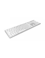 Klawiatury - D-E Layout - KeySonic KSK-8022BT D-E silver - miniaturka - grafika 1
