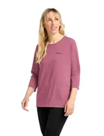 Koszulki i topy damskie - Jack Wolfskin Koszulka damska Crosstrail 3|4 T W - miniaturka - grafika 1