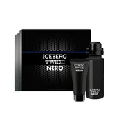 Zestawy perfum męskich - Iceberg Twice Nero zestaw Edt ml + Żel pod prysznic ml dla mężczyzn - miniaturka - grafika 1
