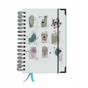 Notes w linie zeszyt A5 pamiętnik notatnik planer - Notesy i bloczki - miniaturka - grafika 1