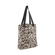 Torebki damskie - PUMA Core Pop Shopper, dla kobiet kupujących, Prairie Tan-Animal AOP, OSFA - - miniaturka - grafika 1