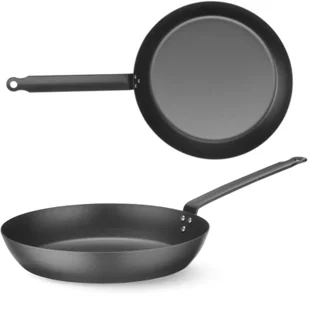 Patelnia do wszystkich typów kuchenek ze stali węglowej śr. 204 mm - Patelnie - miniaturka - grafika 1