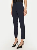 Spodnie damskie - Maryley Spodnie materiałowe 24IB52Z/M19/43BL Granatowy Regular Fit - miniaturka - grafika 1