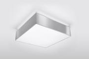 Lampy sufitowe - Sollux Lighting Plafon HORUS 35 szary - miniaturka - grafika 1