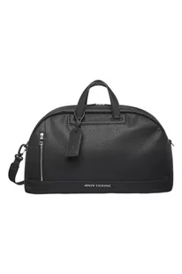 Armani Exchange Męska torba Pebble Armani Bag Duffle, czarna, czarny, jeden rozmiar - Torby męskie - miniaturka - grafika 1