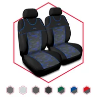Pokrowce na fotele - Auto-Dekor Koszulki Pokrowce samochodowe Stylus Niebieskie AUT21N - miniaturka - grafika 1