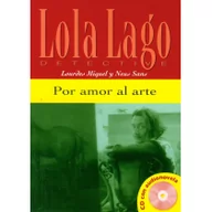 Książki do nauki języka hiszpańskiego - LektorKlett Por amor al arte z płytą CD - Miquel Lourdes, Sans Neus - miniaturka - grafika 1
