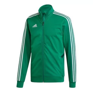 Bluzy dla dziewczynek - adidas teamwear Bluza dla dzieci adidas Tiro 19 Training Jacket JUNIOR zielona DW4797 - grafika 1