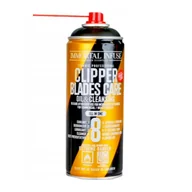 Pozostałe akcesoria fryzjerskie - IMMORTAL Clipper Blades Care 8w1 Spray do dezynfekcji i konserwacji maszynek do włosów, 400ml - miniaturka - grafika 1