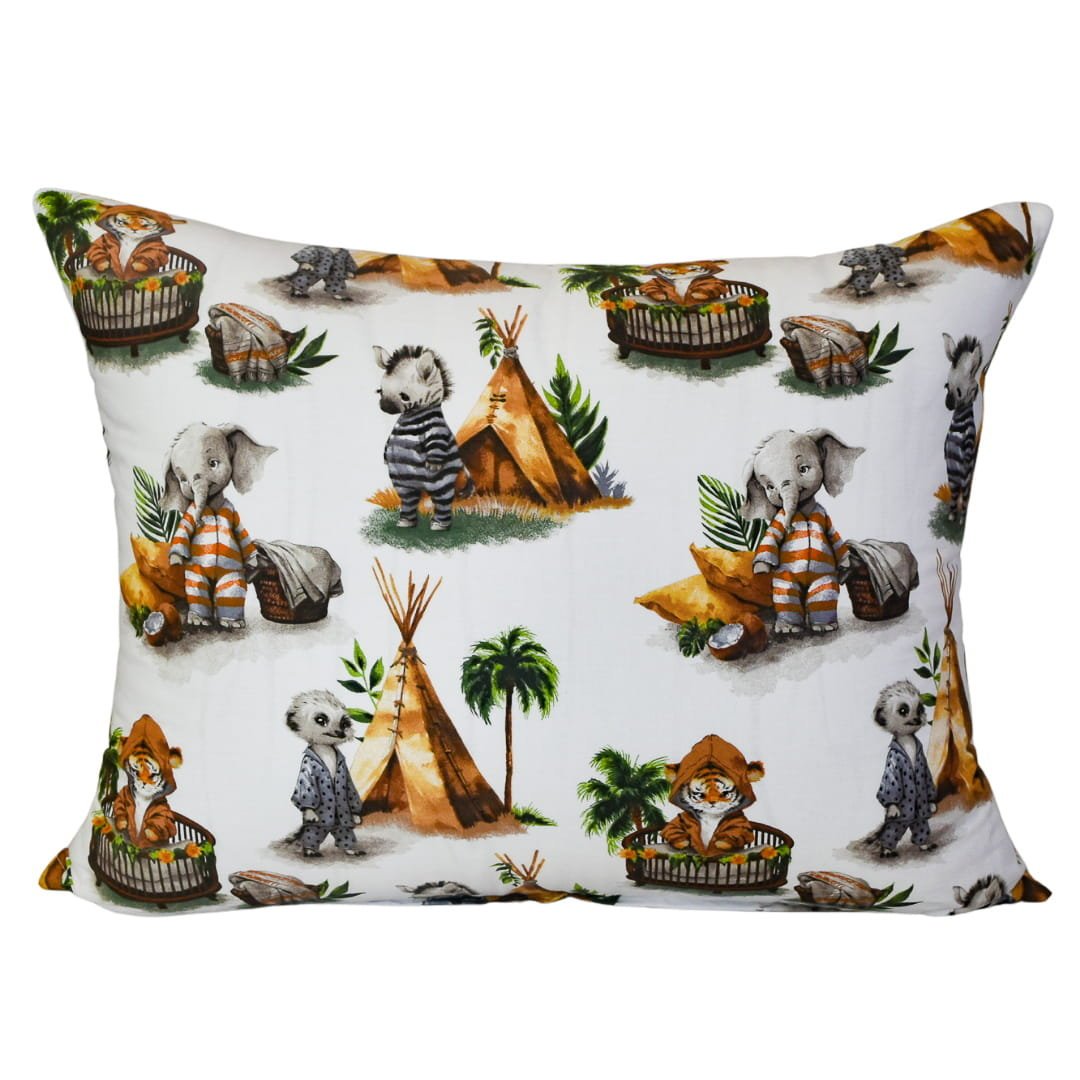 Poszewka Dziecięca 40x60 Bawełniana Zwierzaki Tipi Wysoka Jakość Polski Producent