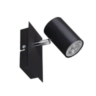 Lampy ścienne - Kinkiet LIGHTLOGIC LL Oslo EL-1I B-SR 30548 Czarny - miniaturka - grafika 1
