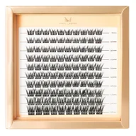 Sztuczne rzęsy i akcesoria - Many Lashes V-Lashes Wonder Master Box Zestaw kępek rzęs do makijażu 8-16 mm Skręt CC - bardziej podkręcone rzęsy - miniaturka - grafika 1