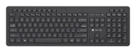 Klawiatury - Techly ICTWC006-US klawiatura Dom/Biuro RF Wireless QWERTY US English Czarny ICTWC006-US ICTWC006-US - miniaturka - grafika 1