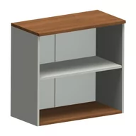 Regały - Nadstawka N-80-2 SILVER ORZECH CAMARO + SZARA PLATYNA - miniaturka - grafika 1