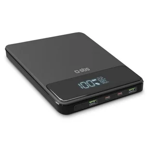 Powerbank SBS Power Lite LCD 20000 mAh 100W Delivery Czarny - Powerbanki - miniaturka - grafika 1