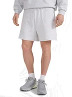 Spodnie sportowe męskie - SPODENKI MĘSKIE KRÓTKIEDRESOWE SPORTOWE 4F U544 JASNY SZARY r. M - miniaturka - grafika 1