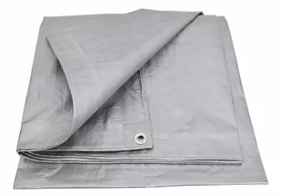 AWTools AW68074 plandeka 8x12 m 120 g kolor srebrny - Folie budowlane - miniaturka - grafika 1