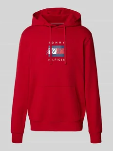 Bluza z kapturem o kroju regular fit z czystej bawełny - Bluzy męskie - miniaturka - grafika 1