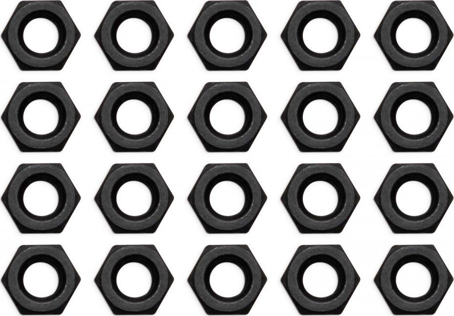 EK Water Blocks EK Water Blocks EK-Loop Nuts Set M4 - 20 Stück - schwarz