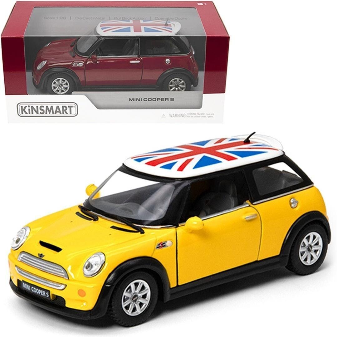 Kinsmart Mini Cooper S flaga UK Mix EDUKAMP 5901353528300