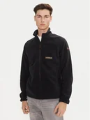 Bluzy męskie - Napapijri Polar T-Dolent NP0A4HZP Czarny Regular Fit - miniaturka - grafika 1