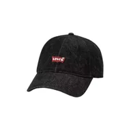 Czapki męskie - Czapka z daszkiem Levi's Flexfit sportowa wygodna lekka letnia D7735-0016 - miniaturka - grafika 1