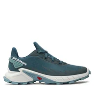 Buty sportowe damskie - Buty do biegania Salomon Alphacross 4 L47116700 Niebieski - miniaturka - grafika 1