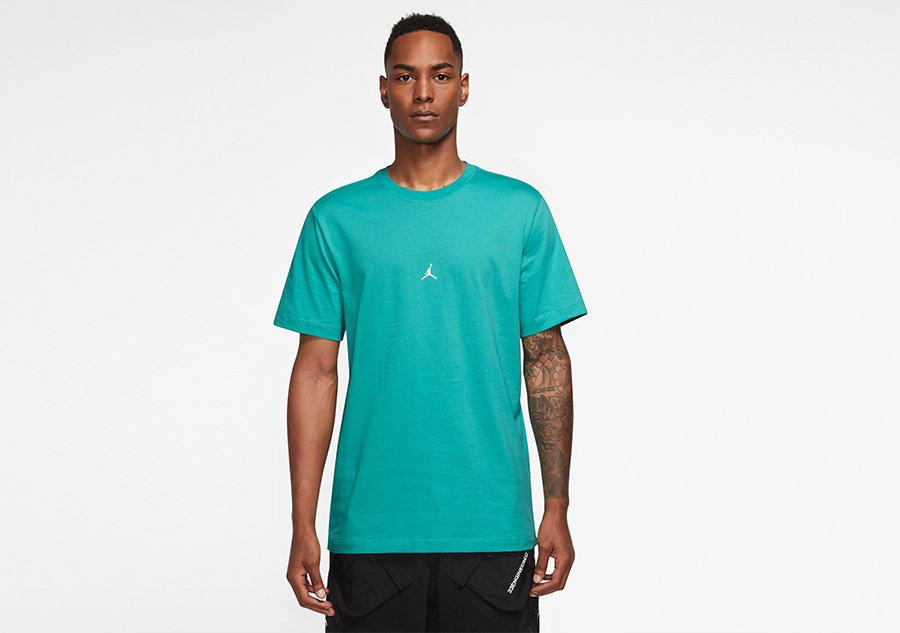 Nike Air Jordan Essentials Flight 23 Crew Tee Washed Teal
