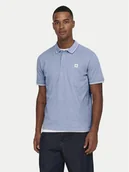 Koszulki męskie - Only & Sons Polo Fletcher 22024827 Błękitny Regular Fit - miniaturka - grafika 1