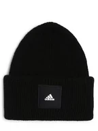 Czapki damskie - adidas Sportswear - Czapka damska, czarny - miniaturka - grafika 1