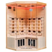 Sauny - Massi Sauna wewnętrzna niskotemperaturowa infrared na podczerwień 2 - 3 osobowa 120 x 120 CM - miniaturka - grafika 1