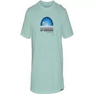 Koszulki męskie - Hurley Evd WSH Swirlset Tee Ss T-Shirt męski, Niebiesko-zielony, barwiony, XL - miniaturka - grafika 1