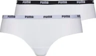 Bielizna sportowa damska - Puma Puma Brazilian Briefs 2 Pack 603051001-300 białe XS - miniaturka - grafika 1