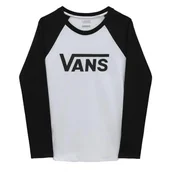 Koszulki i topy damskie - T-shirt Damski VANS Flying V Everyday Raglan WHTBL VN000AEMYB21 XXS - miniaturka - grafika 1