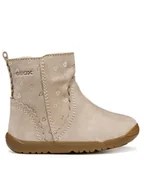 Buty dla dziewczynek - Geox Kozaki B Macchia B264PA 00721 C5000 Beżowy - miniaturka - grafika 1