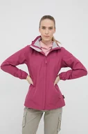 Kurtki i kamizelki sportowe damskie - Jack Wolfskin kurtka outdoorowa Stormy Point kolor fioletowy - miniaturka - grafika 1