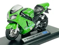 Samochody i pojazdy dla dzieci - WELLY 2001 KAWASAKI NINJA ZX-12R 1:18 12167 - miniaturka - grafika 1